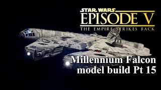 DeAgostini Millennium Falcon Customized Build Pt 15 FINAL REVEAL [upl. by Aneral]