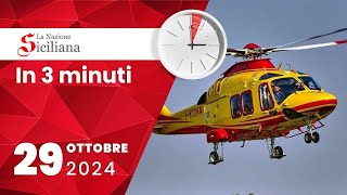 “IN TRE MINUTI” NOTIZIARIO DEL 29 OTTOBRE 2024 [upl. by Airretal]