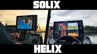 Humminbird Solix vs Helix More Similar Than They Are Different [upl. by Power]