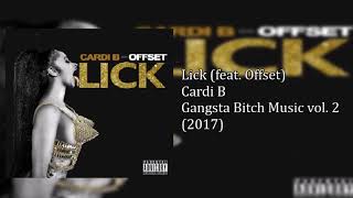 Cardi B  Lick ft Offset Audio Clean [upl. by Wehhtam]