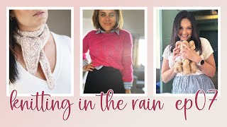 Knitting in the rain 07  Yarn markets Petiteknit and new hobbies 🎆  Knitting Podcast [upl. by Wachter]