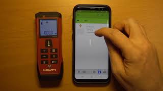 Connecting ImageMeter to the Hilti PDI laser distance meter [upl. by Veronika]