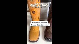 First Black Woman Owned Boot Store [upl. by Eiddal]