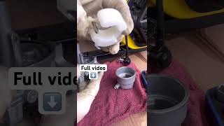 Nostart generator carburetor cleaning fuel jet fixed 💡 GeneratorRepairTips FixItYourself” [upl. by Akinnej]