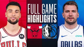 BULLS at MAVERICKS  FULL GAME HIGHLIGHTS  November 1 2023 [upl. by Anilecram909]