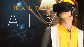 SHOCKING NEW ENEMIES amp a bit of piano  HalfLife Alyx VR  Part 5 [upl. by Avenej]