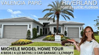 Michele Model Home Valencia Parc Port St Lucie Florida GL Homes [upl. by Samled851]