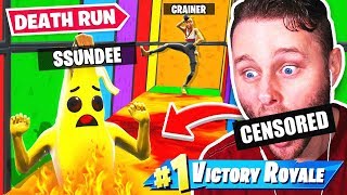 BEATING SSUNDEES Crundee DEATHRUN TIME Fortnite [upl. by Eversole427]