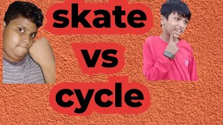 cycle vs skateamazing cycling subscribe [upl. by Rupert]