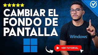 Cómo Cambiar el FONDO DE PANTALLA en PC con Windows 1110  🎨​ Personaliza el Escritorio de tu PC 🎨​ [upl. by Okiek]