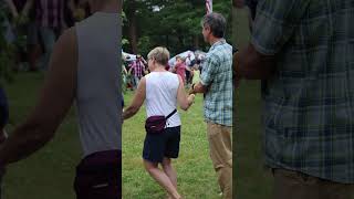 Circle Dance at the Scandinavian Midsummer Festival dance festival midsummer [upl. by Anhpad]