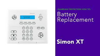 How to Replace the Battery for an Interlogix Simon XT Security Panel [upl. by Atined]