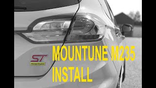 Mountune M235 Map Install My First Ever YouTube Video Ford Fiesta MK8 ST [upl. by Aylatan]