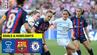 HIGHLIGHTS  Barcelona vs Chelsea UEFA Womens Champions League 202223 Semifinal Second Leg [upl. by Judah]