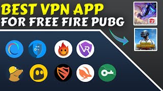 Best VPN For Free Fire Server Change 2021  Top 5 VPN For Pubg Mobile Lite amp Free Fire [upl. by Adnilreh]