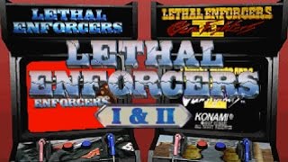 PSX Longplay 307 Lethal Enforcers I amp II [upl. by Anawek]