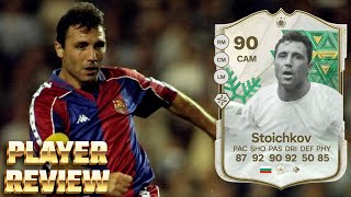 ¡LO MEJOR DEL NEW RELEASE REVIEW STOICHKOV WINTER WILDCARD 90 EAFC 24 FIFA 24 [upl. by Afatsom32]