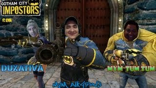 Gotham City Impostors Caza Recompensas quotAlakpone Arañaquot con TUM TUM y DUXATIVA [upl. by Einahpats711]