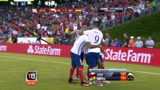 Chile 2 Bolivia 1 Resumen  Copa América Centenario 2016  Relato Claudio Palma [upl. by Sergio782]