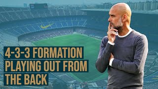 How to Play Out from the Back in the 433 Formation in Football [upl. by Ykcub]