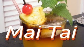 Mai Tai Drink Recipe  TheFNDCcom [upl. by Suoicerpal]