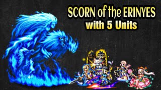 FFBE Scorn of the Erinyes ADV with 5 Units [upl. by Jabe]