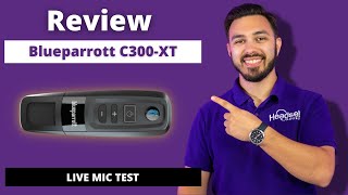 Blueparrott C300 XT Review  Mic Test [upl. by Jasper]