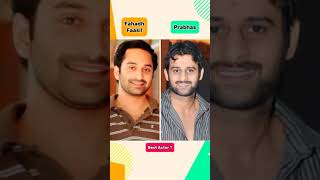 Fahadh Fasali and prabhas life journey lifejourney transformation fahadhfaasil prabash [upl. by Melnick]