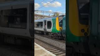 350s passing Harrow and Wealdstone [upl. by Okihcas]