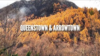 A Day in Queenstown amp Arrowtown  New Zealand Travel Vlog 2024  Moody day travel in late Autumn [upl. by Niroc402]