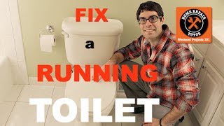 why toilet keeps running fill valve gets stuck [upl. by Quint668]