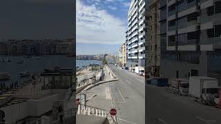 Malta Sliema View from TheTigné Bridge [upl. by Aneahs]