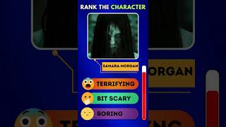 How SCARY are these Movie Characters 🎬😱scary shorts quiz [upl. by Schreiber]