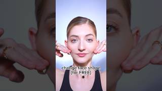 Change your face for free facefitness faceexercises faceyoga facemassage facialyoga [upl. by Erodaeht]