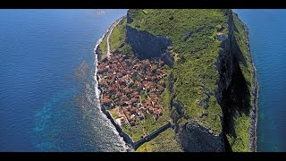 Monemvasia – Hidden Romantic Town In Greece [upl. by Nomyaw463]