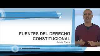 Fuentes del Derecho Constitucional  MasterD [upl. by Ruff]