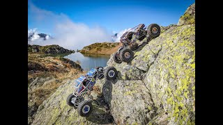 RC Speedy R2 4ws NSDRC RS800 V2 crawling Lacs Alpe dHuez [upl. by Alyt]