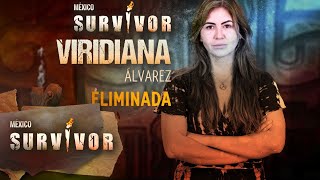 Eliminada de Survivor México del 27 de agosto 2022 Viridiana Álvarez  Survivor México 2022 [upl. by Eeliram921]