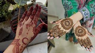 Easy And Simple Mehndi Design [upl. by Sibeal]