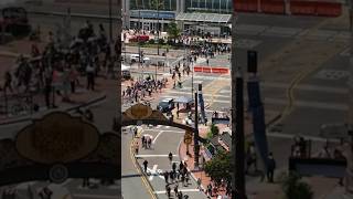 Drone video shows aerials above ComicCon 2024 in Downtown San Diego [upl. by Nnagem669]