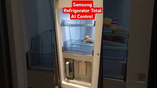 Samsung Refrigerator Total AI Control smart and Led Ki sath [upl. by Corrianne]