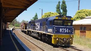 ballast cleaner passing Werris Creek [upl. by Virgilia604]