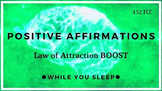 Positive Affirmations LOA  Reprogram Your Mind While You Sleep [upl. by Leeth]