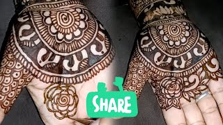 full hand mehndi designs ❤️😍 beautiful bridal mehndi designs ❤️ [upl. by Jaymee]