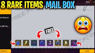 8 Most Rare Items In Mail Box 😨  Garena Sent Me Special Gift V Badge 🤑 shorts short [upl. by Leunammi433]