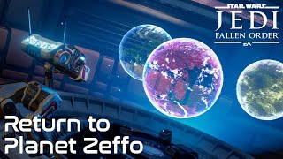 Star Wars JEDI Fallen Order  Return to Planet ZEFFO  Walkthrough Tomb of Miktrull  Gameplay 4K [upl. by Rocher]