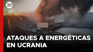 RUSIA atacó más INSTALACIONES ENERGÉTICAS UCRANIANAS [upl. by Rise195]