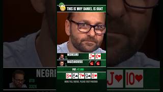 This is why Daniel Negreanu is the Goat poker [upl. by Myers]