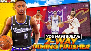 BEST 2WAY DIMING FINISHER BUILD ON NBA 2K23 OLD amp NEW GEN VOL 19 [upl. by Artep]