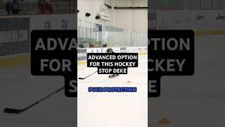 ADVANCED OPTION FOR THIS HOCKEY STOP DEKE hockeydevelopment hockeytraining [upl. by Matthaeus970]